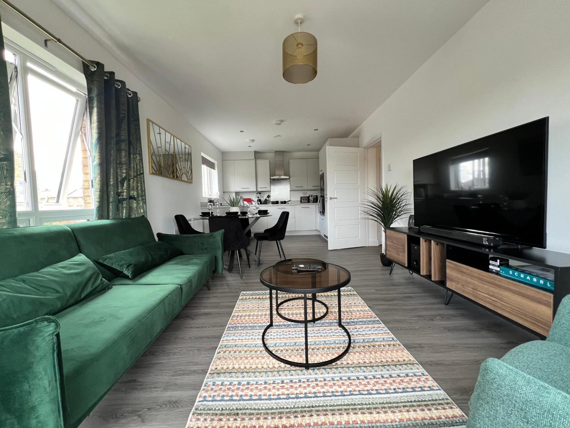 Apartamento Modern 2 Bedroom Sittingbourne